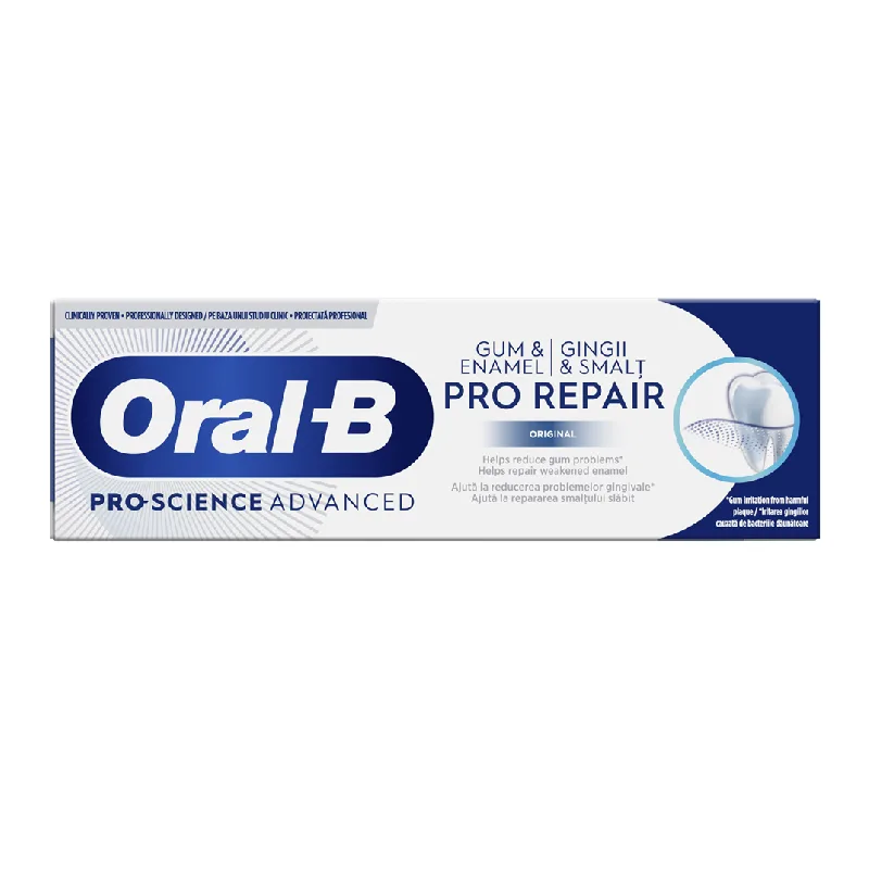 Pasta de dinti Advanced Gum & Enamel Pro-Repair Original, 75 ml, Oral-B — preț și oferte