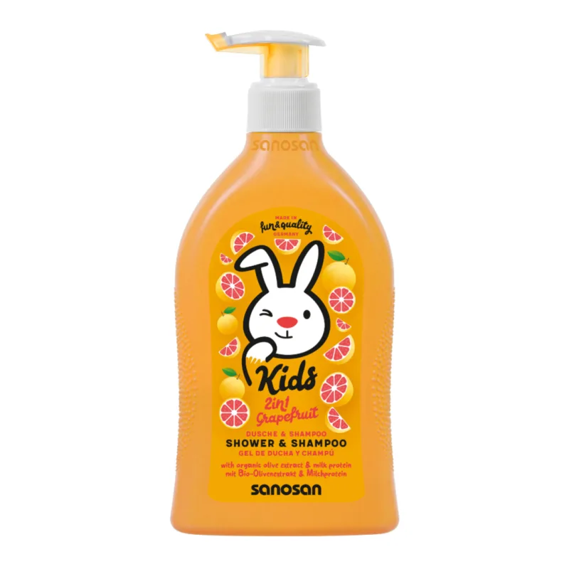 Gel de dus si sampon 2in1, 400 ml, Sanosan — preț și oferte