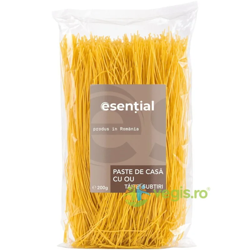 Paste de Casa cu Ou (Taitei Subtiri) 200g Esential — preț și oferte