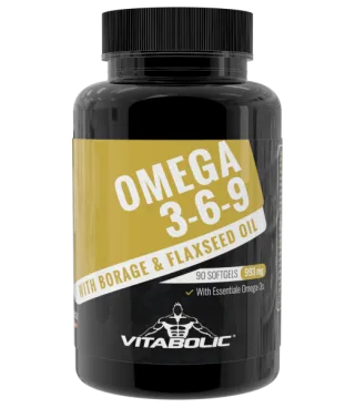 Omega 3-6-9 Softgels, 90 capsule, Vitabolic — preț și oferte