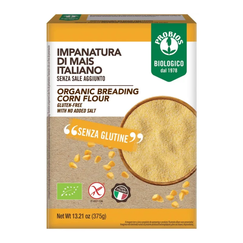 Pesmet Eco din porumb fara gluten, 375g, Probios — preț și oferte