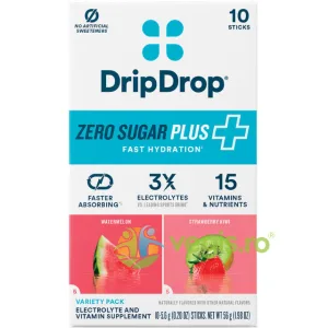 Electroliti cu Absorbtie Rapida cu Diferite Arome fara Zahar Adaugat 56g
