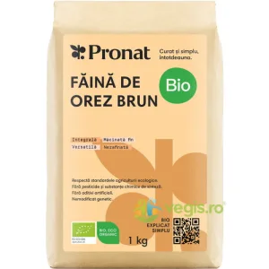 Faina de Orez Brun Ecologica/Bio 1kg