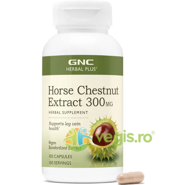 Extract Standardizat de Castan Salbatic 100cps GNC — preț și oferte