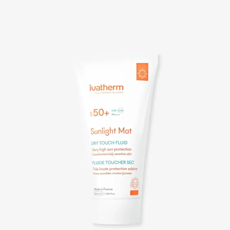 Ivatherm Sunlight mat crema hidratanta SPF50+  50ml — preț și oferte