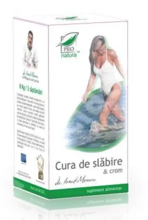Cura de Slabire cu Crom Dr. Ionut Moraru - 210 capsule, Medica - ProNatura