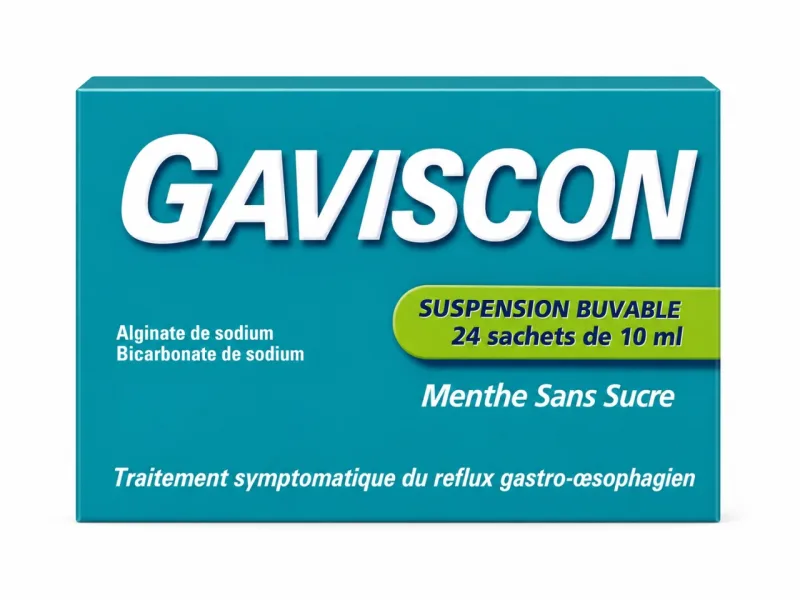 Gaviscon Mentol Suspensie Orală 10 ml, 24 plicuri, Reckitt — preț și oferte