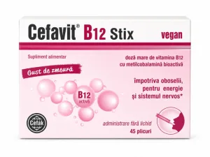 Cefavit B12 Stix, 45 plicuri, Cefak KG