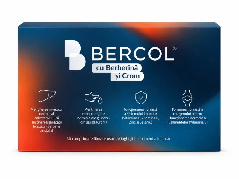 Bercol, 30 comprimate, Naturpharma — preț și oferte