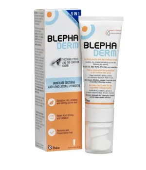 Blephaderm Cremă pentru Pleoape și Ochi, 40 ml, Théa