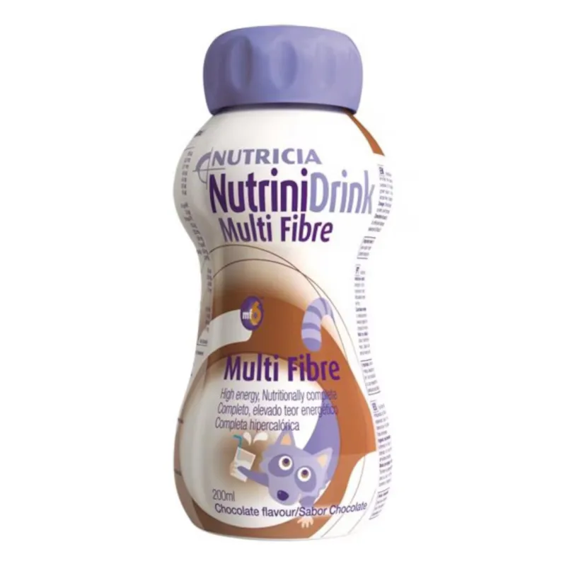 NutriniDrink Multi Fibre cu aroma de ciocolata, 200ml, Nutricia — preț și oferte