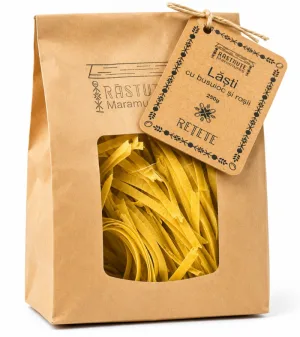 Lăști cu Roșii și Busuioc, 250 g, Răstăuțe Maramureșene