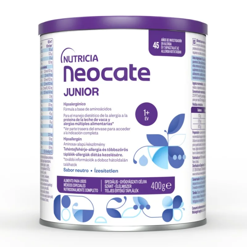 Formula hipoalergenica speciala Neocate Junior +12 luni, 400g, Nutricia — preț și oferte