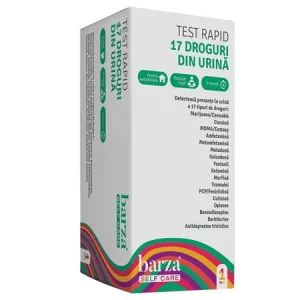 Test Rapid din Urină 17 Droguri, 1 bucată, Self Care - Barza