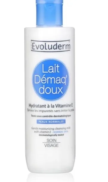 Lapte demachiant pentru ten normal, 250ml, Evoluderm — preț și oferte