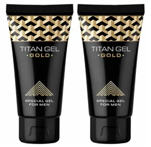 *Titan Gel Gold x 2 – pentru marirea penisului si erectii puternice - 100 ml