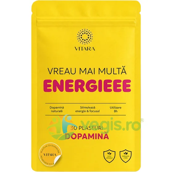 Plasturi Dopamina Vreau Mai Multa Energie 30buc VITARA — preț și oferte