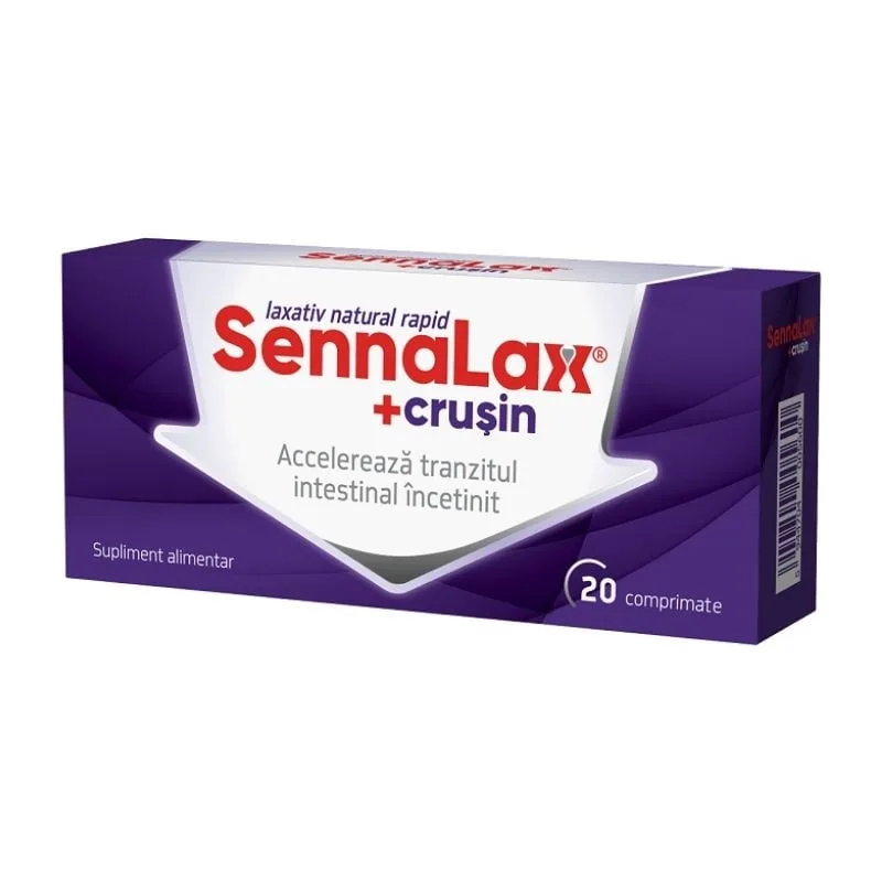 SennaLax Plus Crusin, 20 comprimate BIOFARM — preț și oferte