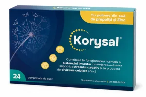 Korysal, 24 Comprimate de Supt, Naturpharma