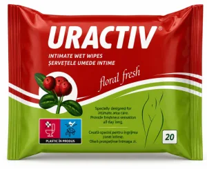 Uractiv Șervețele Umede Intime, 20 Bucăți, Fiterman