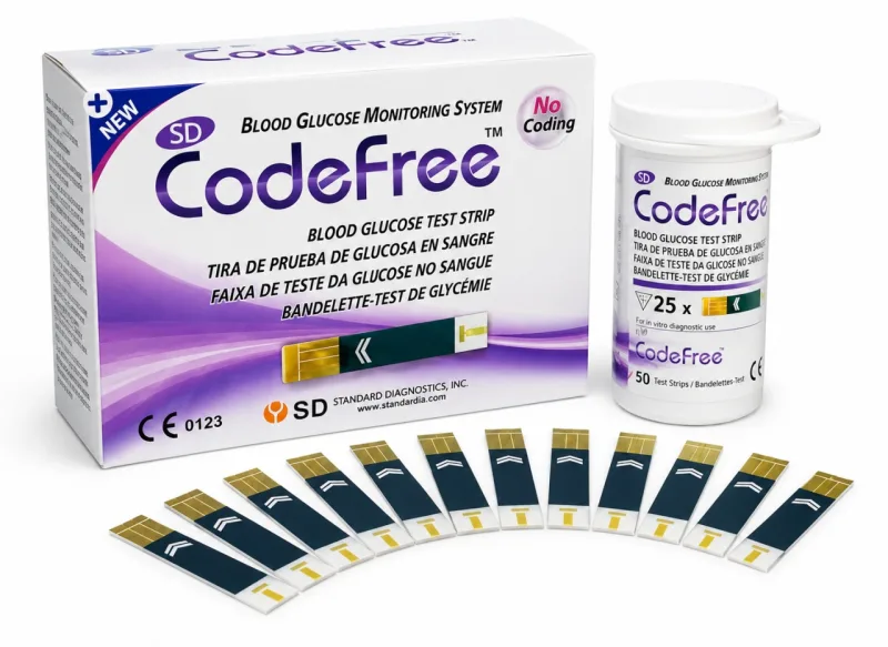 Teste pentru Automonitorizarea Glicemiei CodeFree — preț și oferte