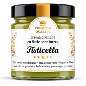 Cremă Crunchy cu Fistic Copt Întreg Fisticella, 250 g, Remedia