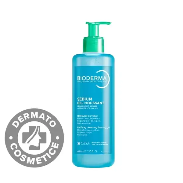 Bioderma Sebium Gel Spumant 400 ml Bioderma — preț și oferte