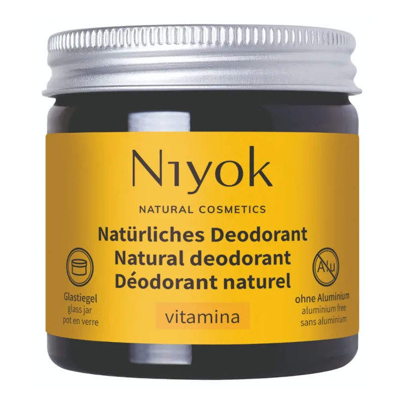 Deodorant crema cu Vitamina C, 40ml, Niyok — preț și oferte