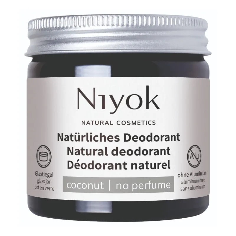 Deodorant crema fara parfum, 40ml, Niyok — preț și oferte