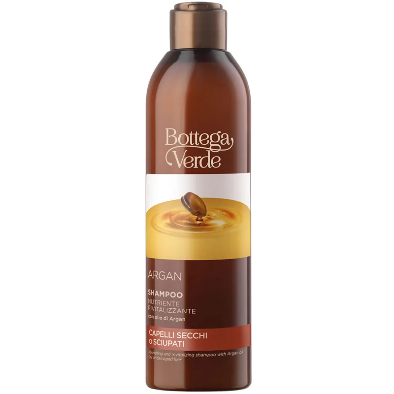 Sampon hranitor si revitalizant cu ulei de argan, 250ml, Bottega Verde — preț și oferte