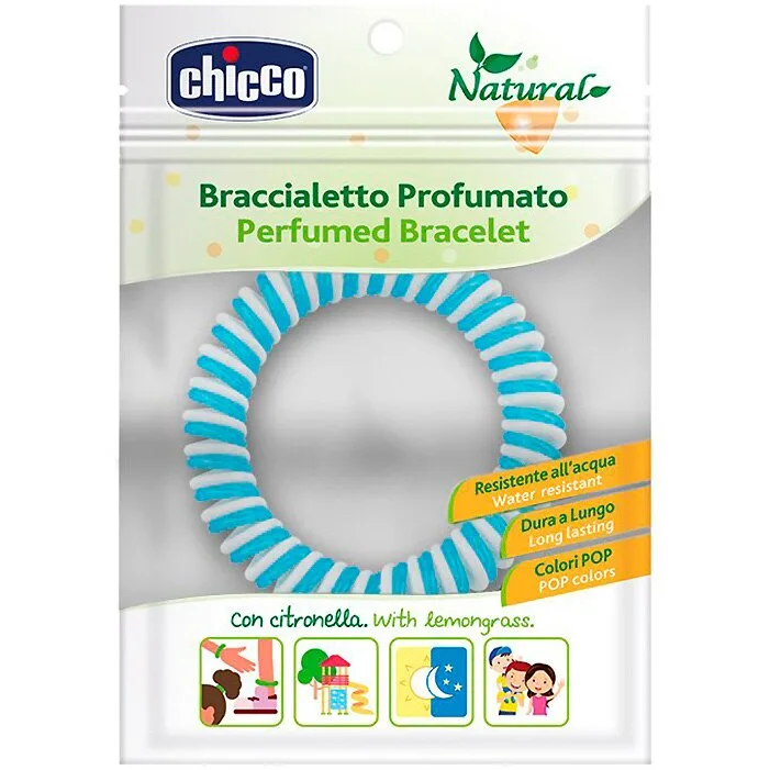 Bratara impermeabila si parfumata cu ulei din Lemongrass 3 ani+, 1 bucata, Chicco — preț și oferte