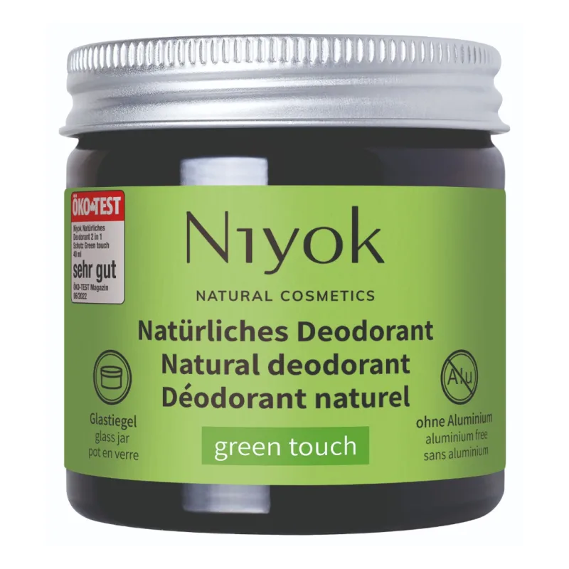 Deodorant crema Green Touch, 40ml, Niyok — preț și oferte