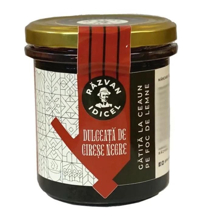 Dulceata de cirese negre, 380g, Razvan Idicel — preț și oferte