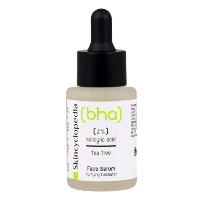 Ser facial cu 2% acid salicilic + ulei arbore de ceai, 30ml, Skincyclopedia — preț și oferte