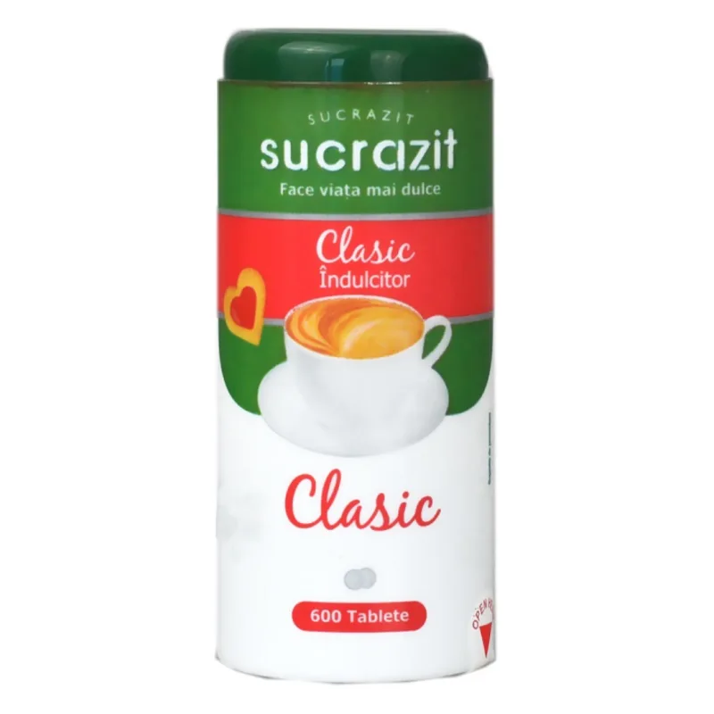 Indulcitor Sucrazit Clasic, 600 tablete ROYAL DISTRIBUTION — preț și oferte