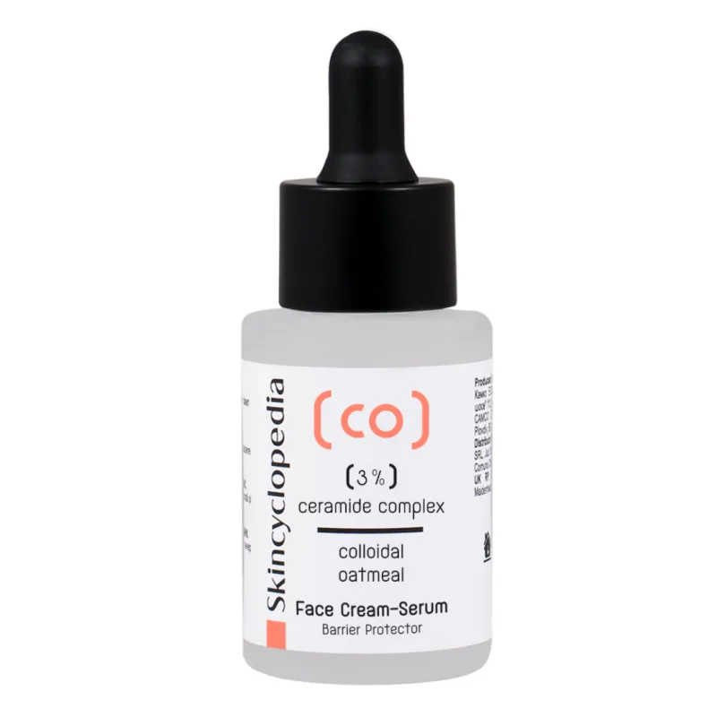 Ser facial cu 3% complex ceramide si ovaz coloidal, 30ml, Skincyclopedia — preț și oferte