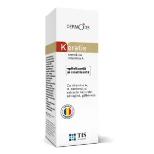 Crema cu vitamina A KeraTis, 20ml, Tis Farmaceutic