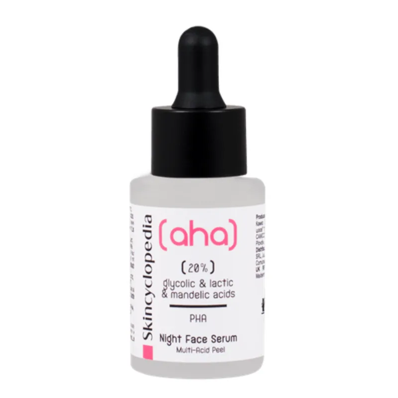 Ser facial exfoliant cu 20% AHA + PHA, 30ml, Skincyclopedia — preț și oferte