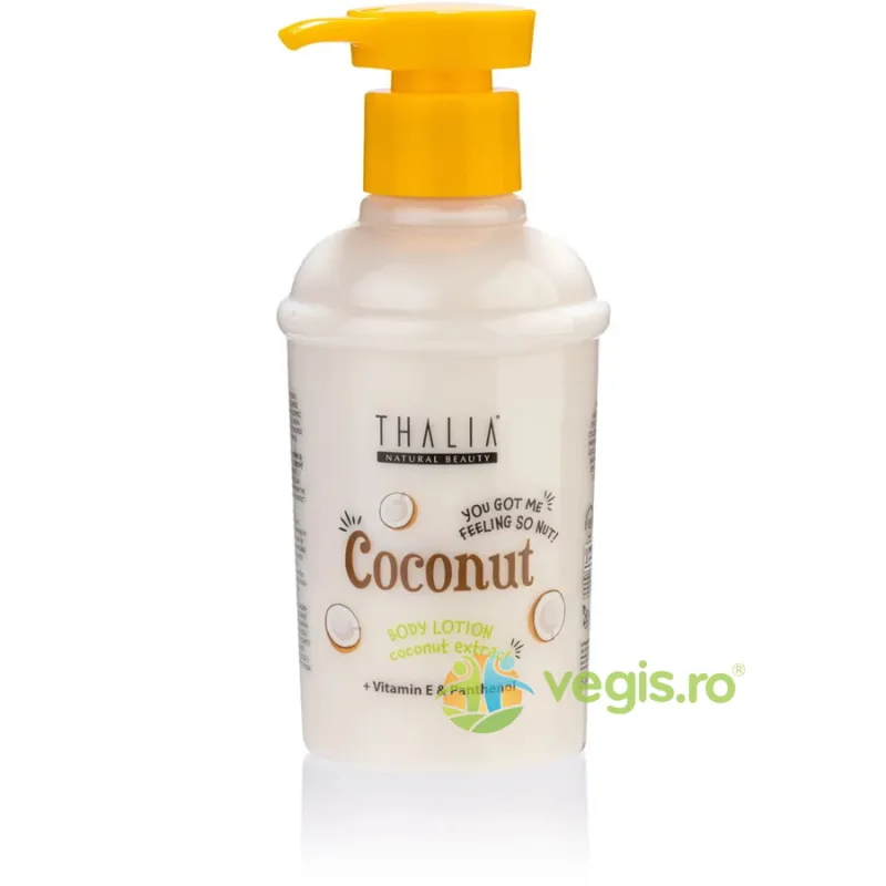 Lotiune de Corp cu Extract de Cocos + Vitamina E + Pantenol You Got Me Feeling so Nut 250ml Thalia — preț și oferte