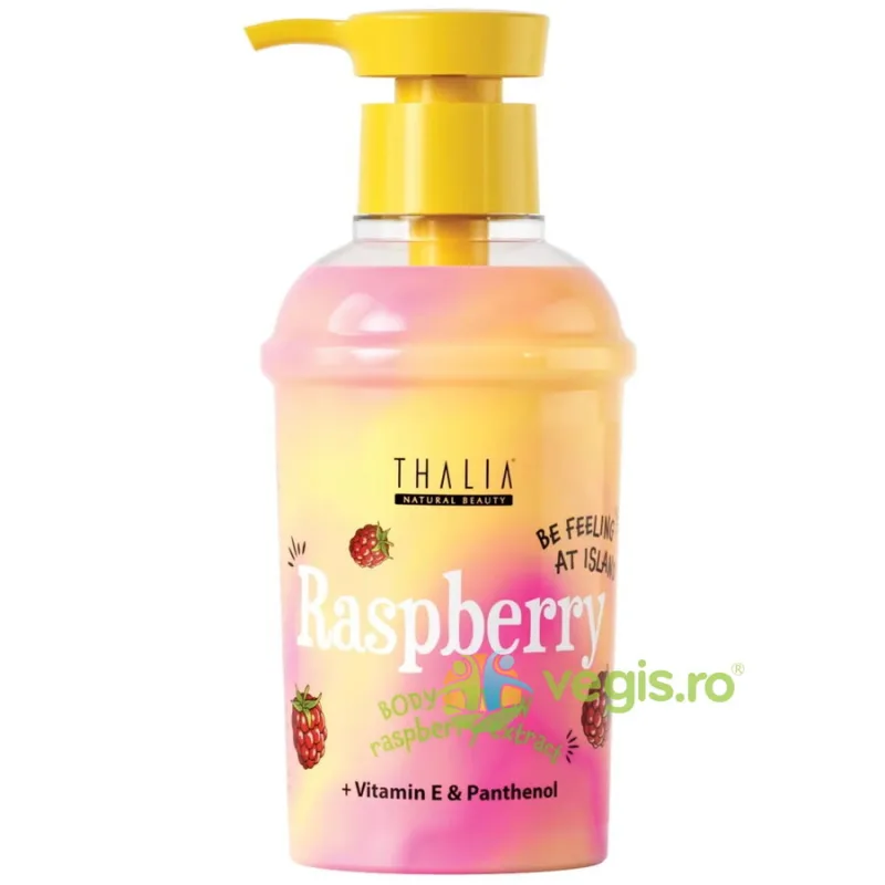 Lotiune de Corp cu Extract de Zmeura + Vitamina E + Pantenol Be Feeling at Island 250ml Thalia — preț și oferte
