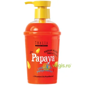 Sapun Lichid cu Extract de Papaya + Vitamina E + Pantenol Papaya Delight Take a Flight 400ml