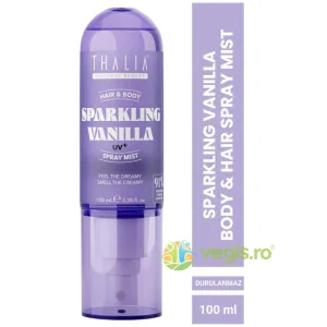 Spray Parfumat pentru Par si Corp cu filtru UV Sparkling Vanilla 100ml