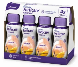 FortiCare Advanced cu Aromă de Mango și Piersică, 4 x 125 ml, Nutricia