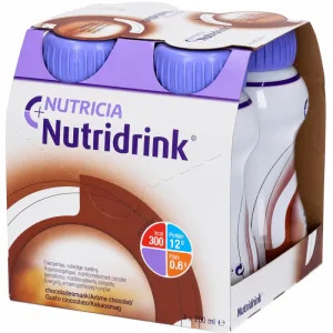 Nutridrink cu aroma de ciocolata, 4x200ml, Nutricia