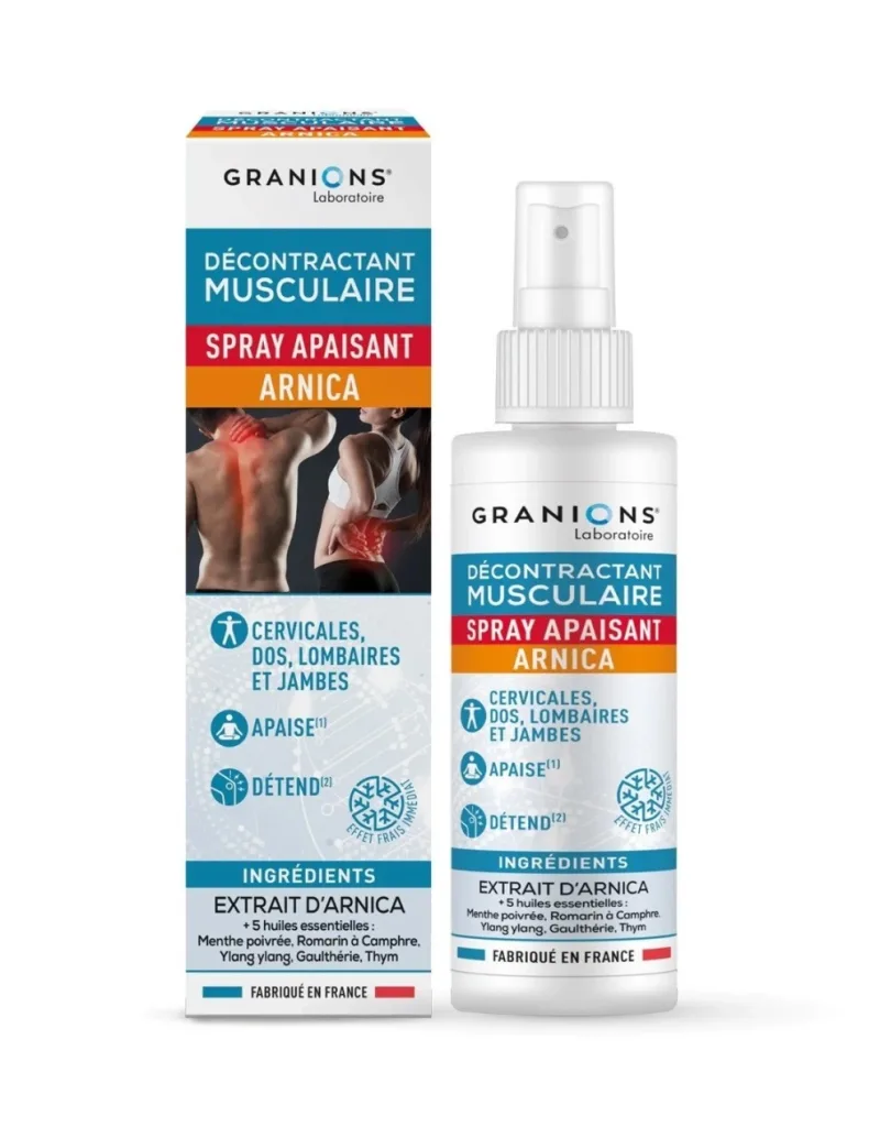 LGN Spray Decontractant Muscular cu Arnica – 100 ml Granions — preț și oferte