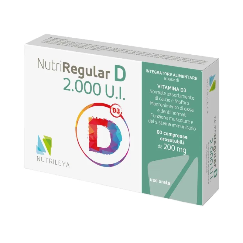 Nutriregular D 2000 UI 60 comprimate, Nutrileya — preț și oferte