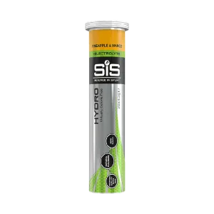 Tablete efervescente cu electroliti ananas si mango Go Hydro, 20 tablete, SiS