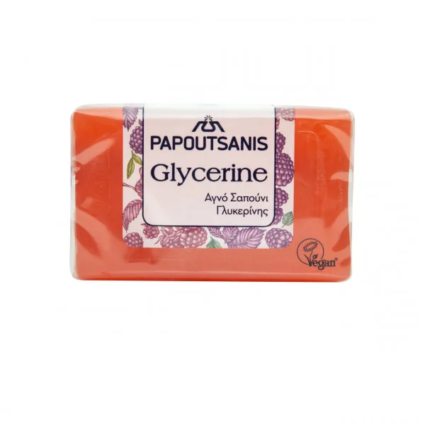 Sapun glicerina rosu, 125g, Papoutsanis — preț și oferte
