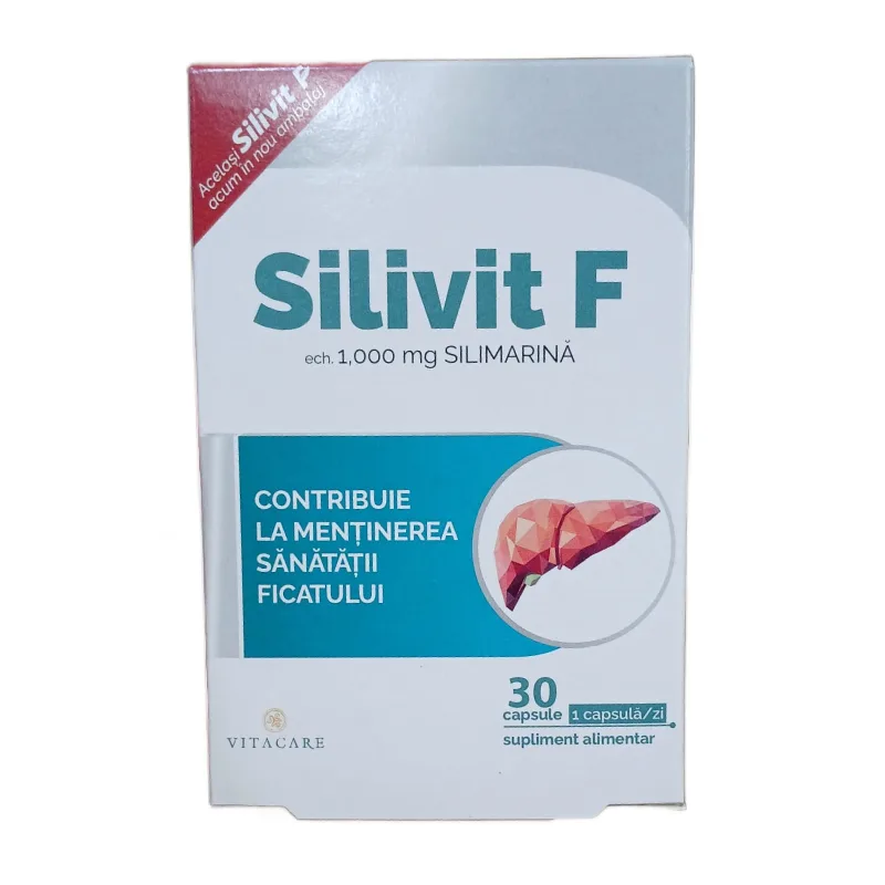 Silivit F, 30 capsule, Vitacare — preț și oferte