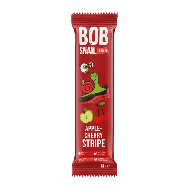 Jeleu cu mere si cirese, 14g, Bob Snail — preț și oferte